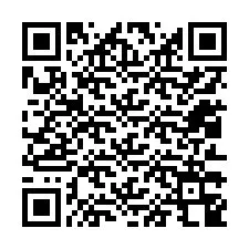 QR-koodi puhelinnumerolle +12013348657