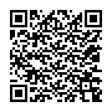 QR kód a telefonszámhoz +12013348789