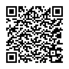 QR kód a telefonszámhoz +12013352558