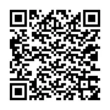 Código QR para número de teléfono +12013355838