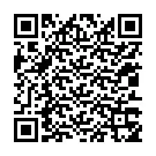 Código QR para número de teléfono +12013355840