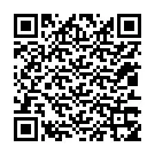 QR kód a telefonszámhoz +12013355841