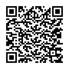 Código QR para número de teléfono +12013357976