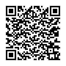 QR Code สำหรับหมายเลขโทรศัพท์ +12013361706