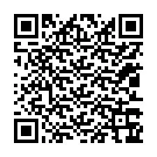 Kode QR untuk nomor Telepon +12013366821