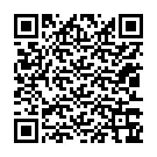 QR-koodi puhelinnumerolle +12013366825