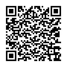 QR-код для номера телефона +12013366828