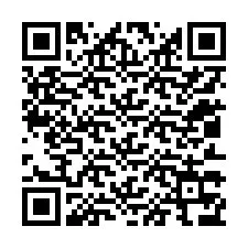 Código QR para número de teléfono +12013376414