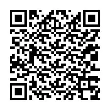 Código QR para número de teléfono +12013378870