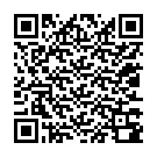 Codice QR per il numero di telefono +12013380098