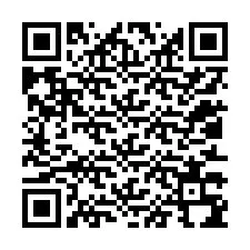 QR-koodi puhelinnumerolle +12013394588