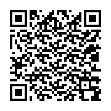 QR код за телефонен номер +12013398628