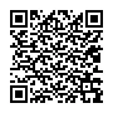 Código QR para número de teléfono +12013399512