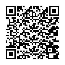 QR код за телефонен номер +12013400783