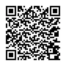 QR код за телефонен номер +12013400784