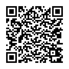 QR-koodi puhelinnumerolle +12013401616