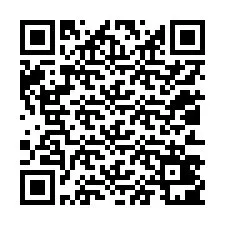 QR код за телефонен номер +12013401618