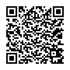 QR-код для номера телефона +12013401619