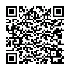 QR kód a telefonszámhoz +12013401622