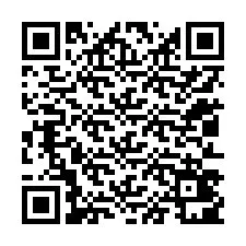 QR код за телефонен номер +12013401624