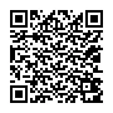 QR Code สำหรับหมายเลขโทรศัพท์ +12013401629