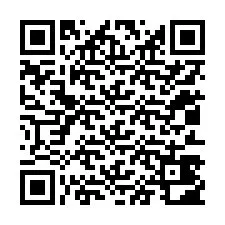 Código QR para número de teléfono +12013402810