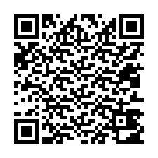 QR Code pour le numéro de téléphone +12013402813