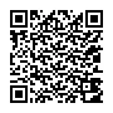 QR Code สำหรับหมายเลขโทรศัพท์ +12013402814