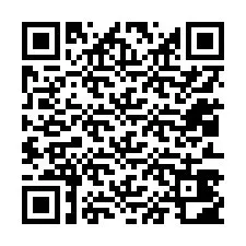 Código QR para número de telefone +12013402817