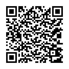 QR-koodi puhelinnumerolle +12013403331