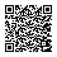 Kode QR untuk nomor Telepon +12013403336