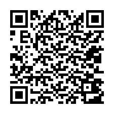 QR-koodi puhelinnumerolle +12013403337