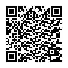 QR Code สำหรับหมายเลขโทรศัพท์ +12013403340