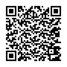 QR-koodi puhelinnumerolle +12013403996