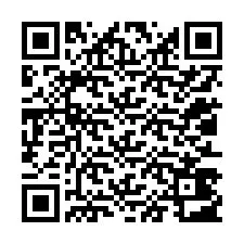 QR Code สำหรับหมายเลขโทรศัพท์ +12013403998