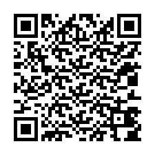 QR kód a telefonszámhoz +12013404000