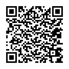 Código QR para número de teléfono +12013404077