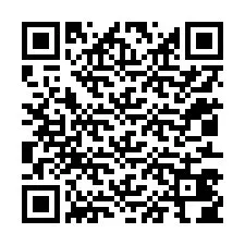 QR код за телефонен номер +12013404080