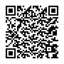 QR-koodi puhelinnumerolle +12013404085