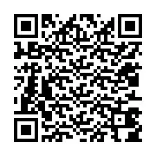 Código QR para número de teléfono +12013404086