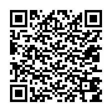 QR код за телефонен номер +12013404087