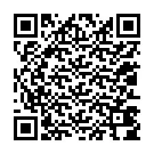 QR код за телефонен номер +12013404178