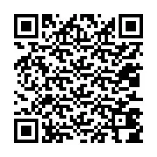 QR-koodi puhelinnumerolle +12013404183