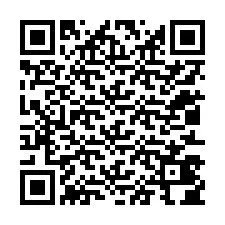 QR-code voor telefoonnummer +12013404184