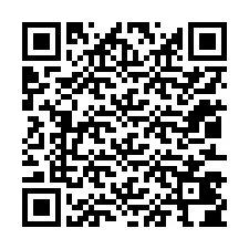 QR Code สำหรับหมายเลขโทรศัพท์ +12013404185