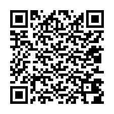 QR-kood telefoninumbri jaoks +12013404186