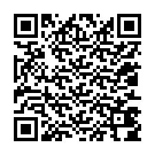 QR kód a telefonszámhoz +12013404188