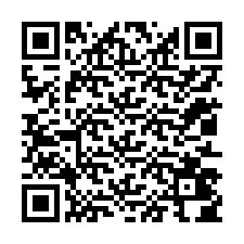 QR код за телефонен номер +12013404781