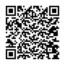 Código QR para número de telefone +12013404783