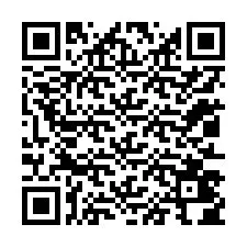 QR код за телефонен номер +12013404791